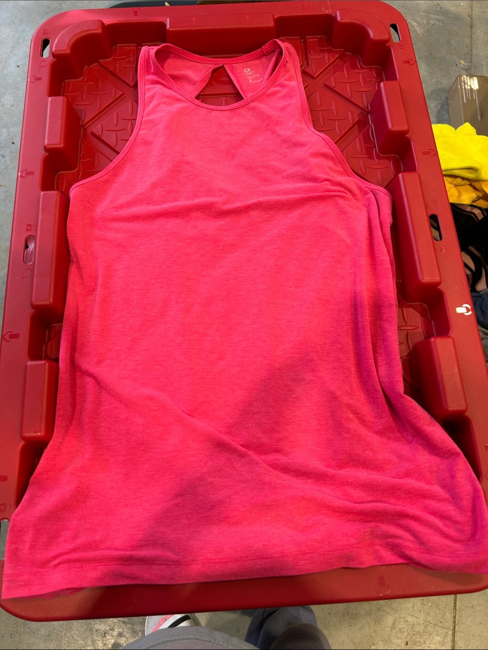 GAP Hot Pink Racerback Tank Top